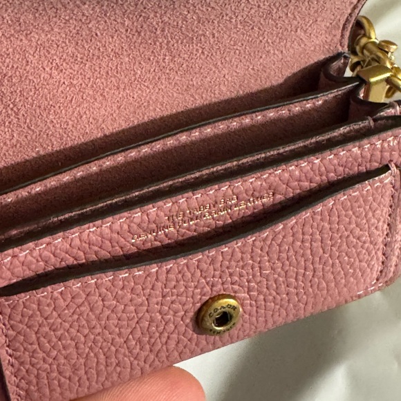 Coach Peony Tabby 9 Mini Bag Charm with Gold Chain - Picture 5 of 8